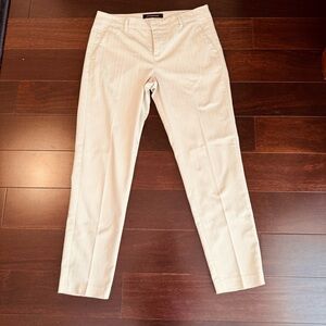 Liverpool Striped Slim Dress Pants, Size 6/28